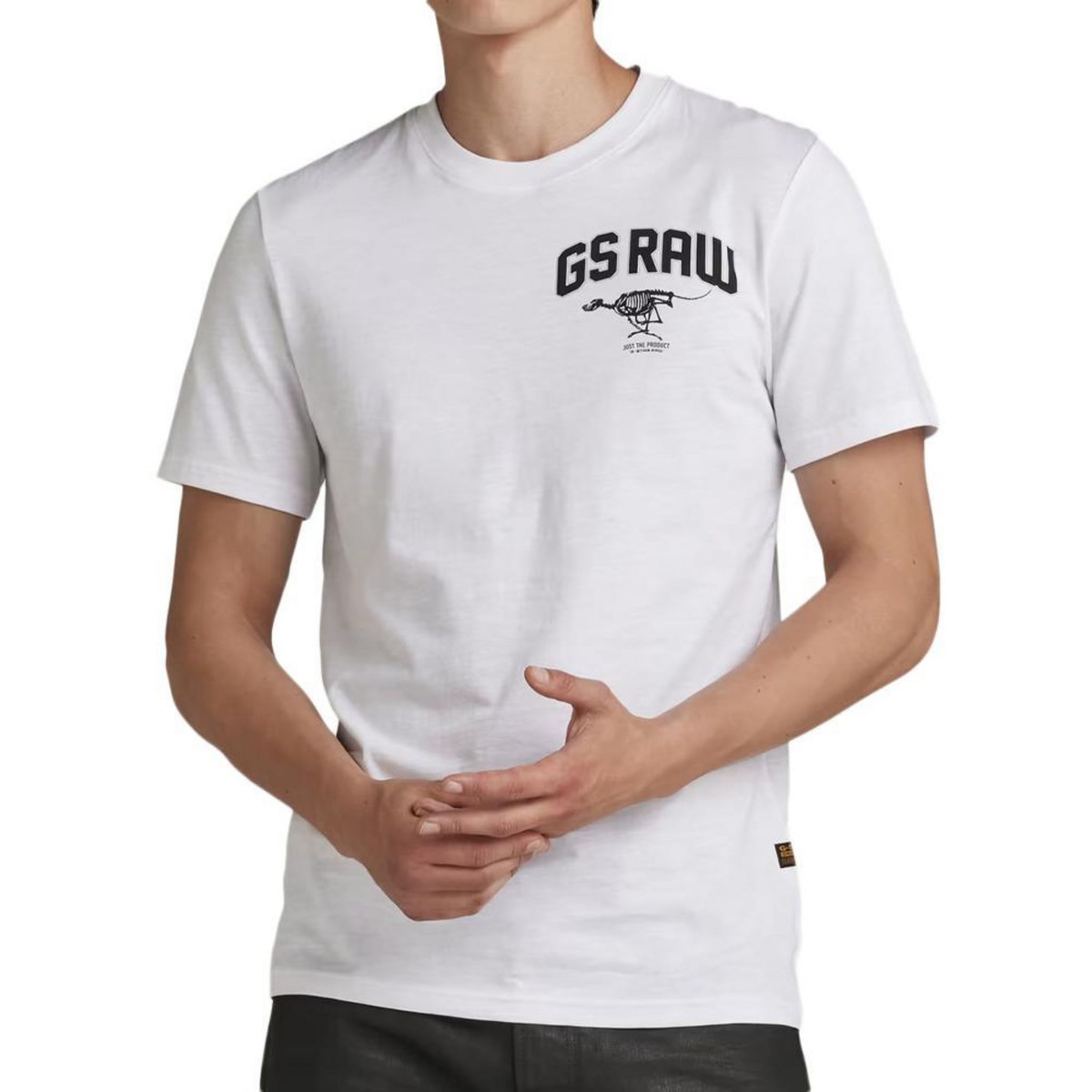 G-Star Raw T shirt  Homme G Star Raw Skeleton Dog Chest