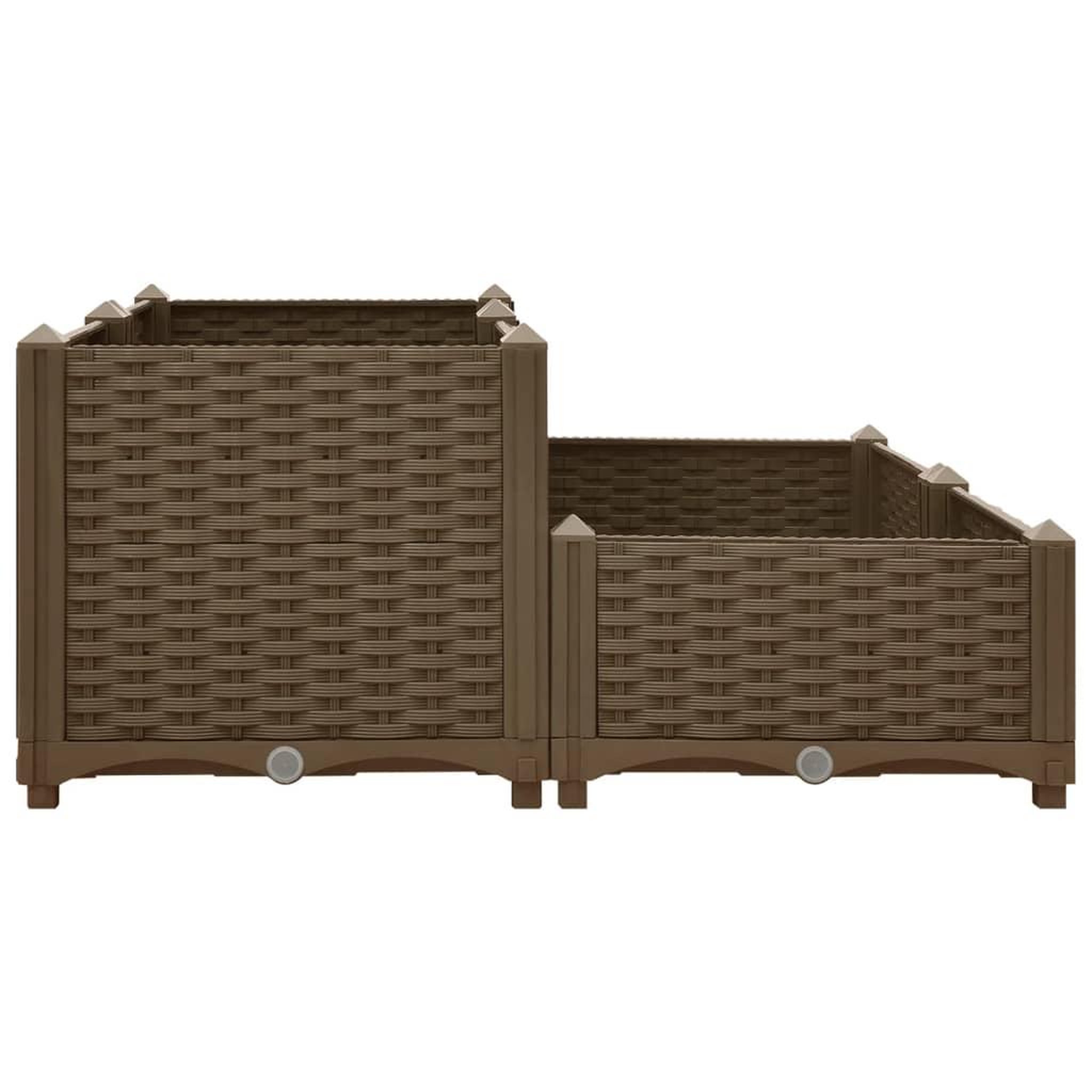 Voir la diapositive 4 : VIDAXL Lit sureleve 80x80x38 cm Polypropylene
