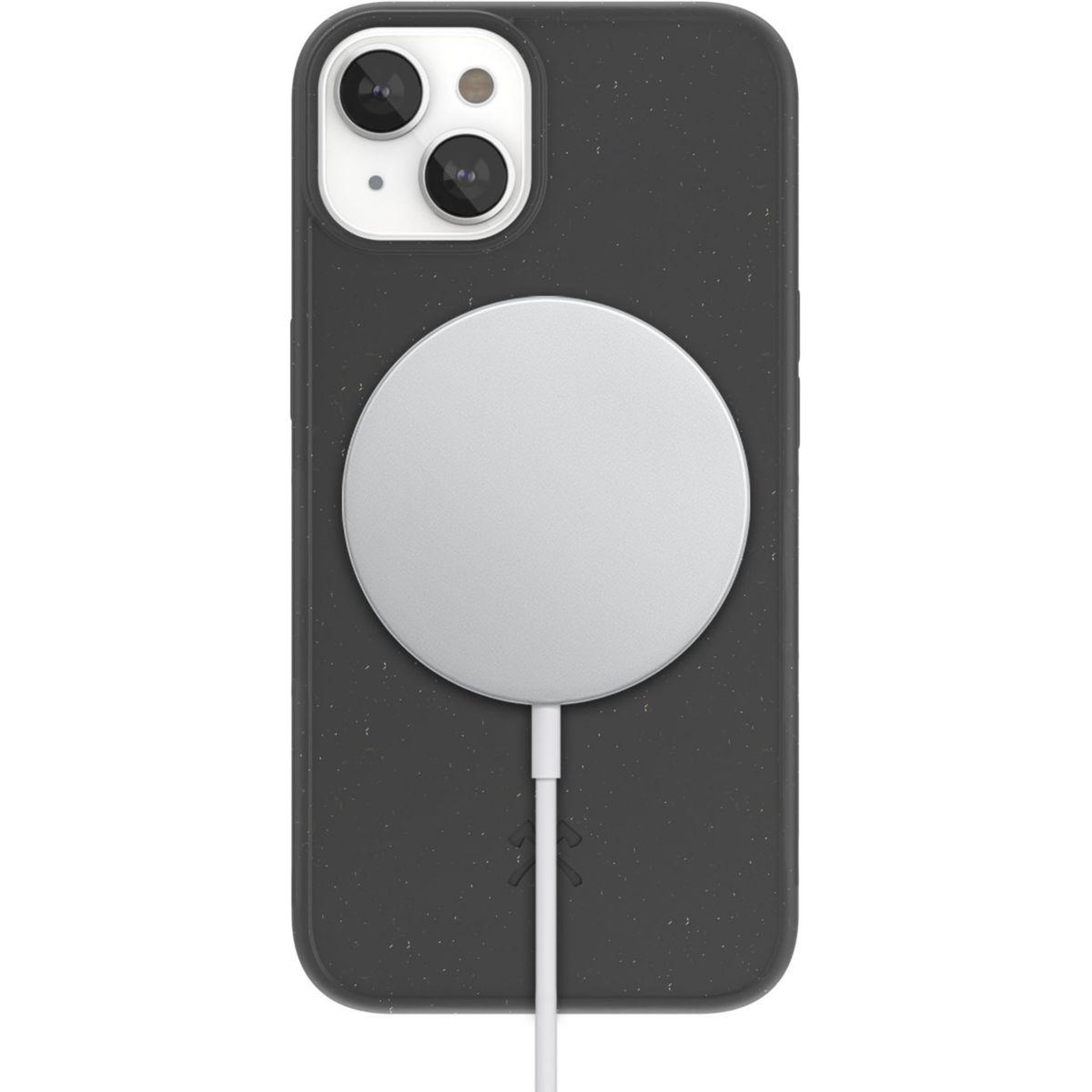 WOODCESSORIES Coque bumper iPhone 14 Plus BioCase noir