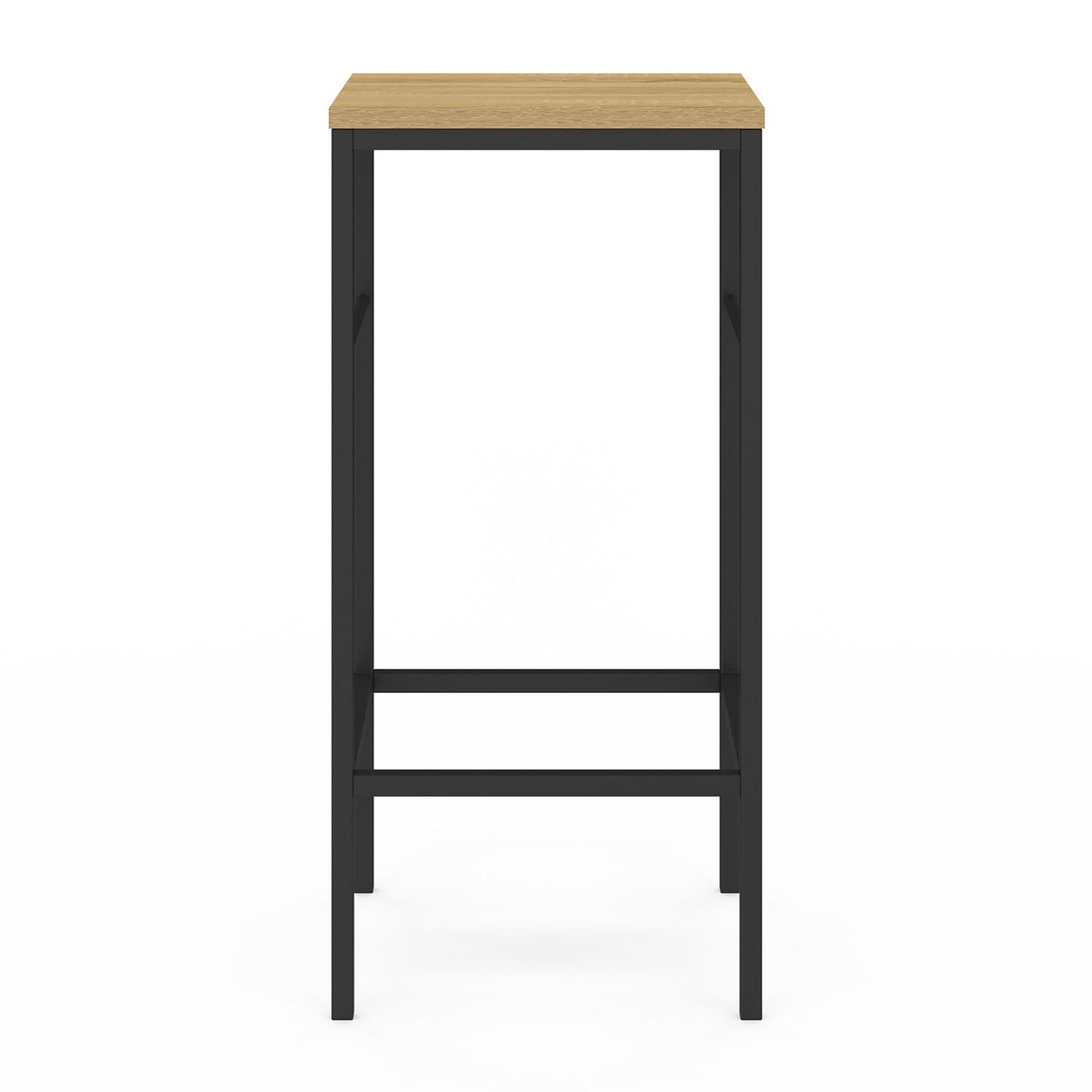 Voir la diapositive 3 : ID MARKET Lot de 4 tabourets de bar detroit design industriel