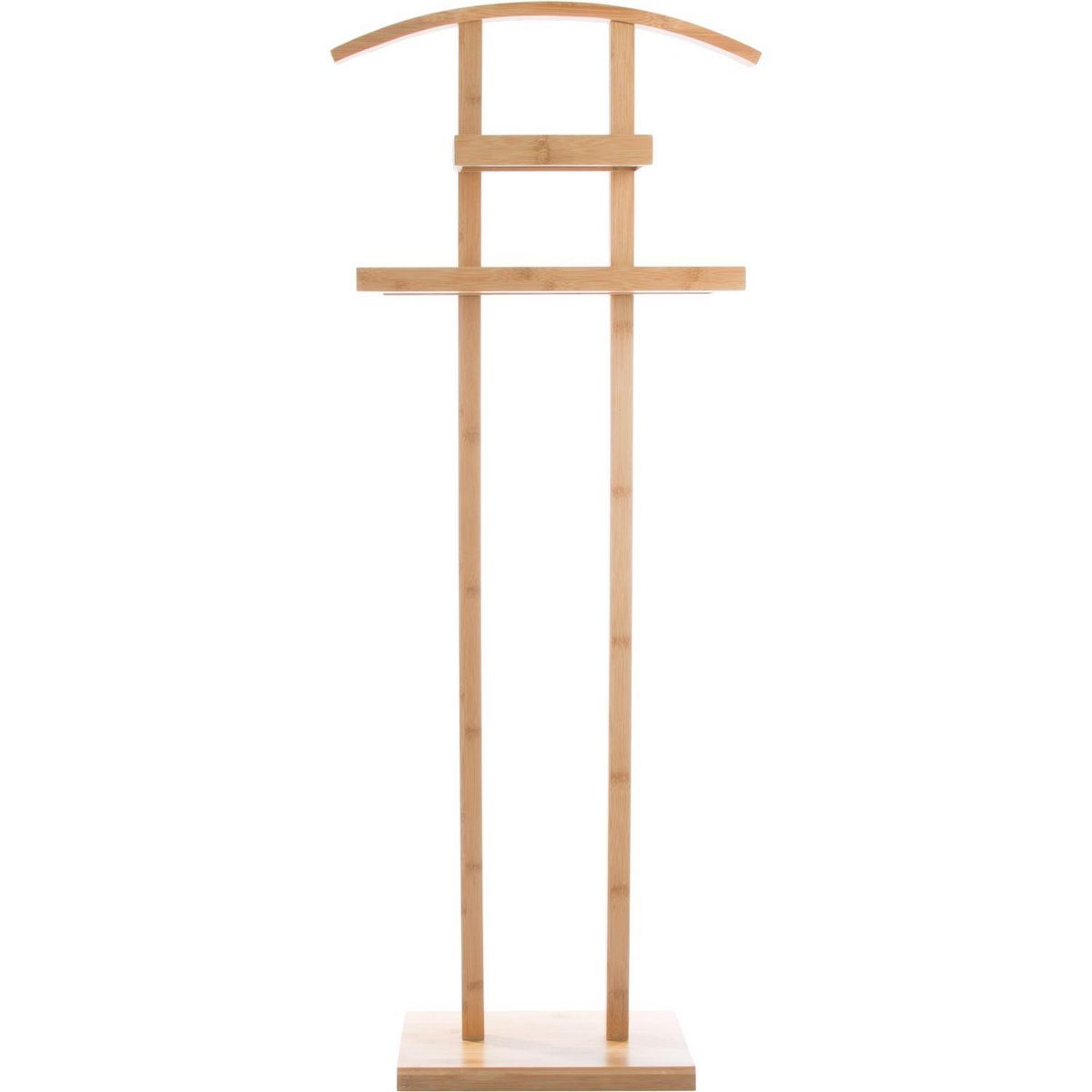 ATMOSPHERA Valet en bambou Scandi - H. 113 cm - Marron