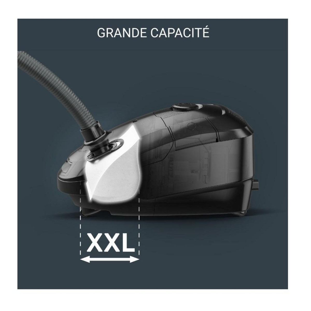 ROWENTA Aspirateur traineau 900w 76db bleu - RO3172EA