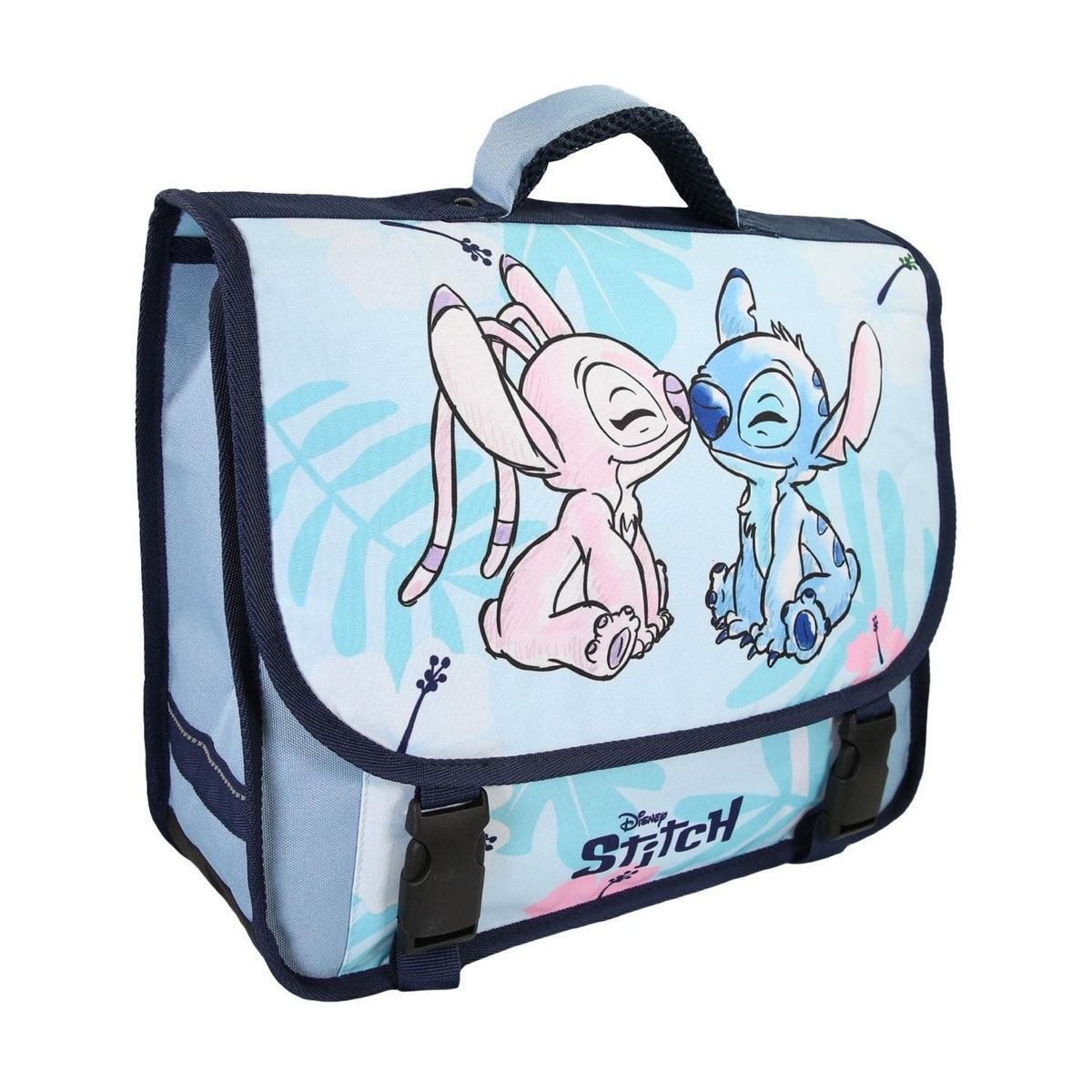 Bagtrotter Cartable Stitch 38 cm bleu 2 compartiments école primaire – bagtrotter