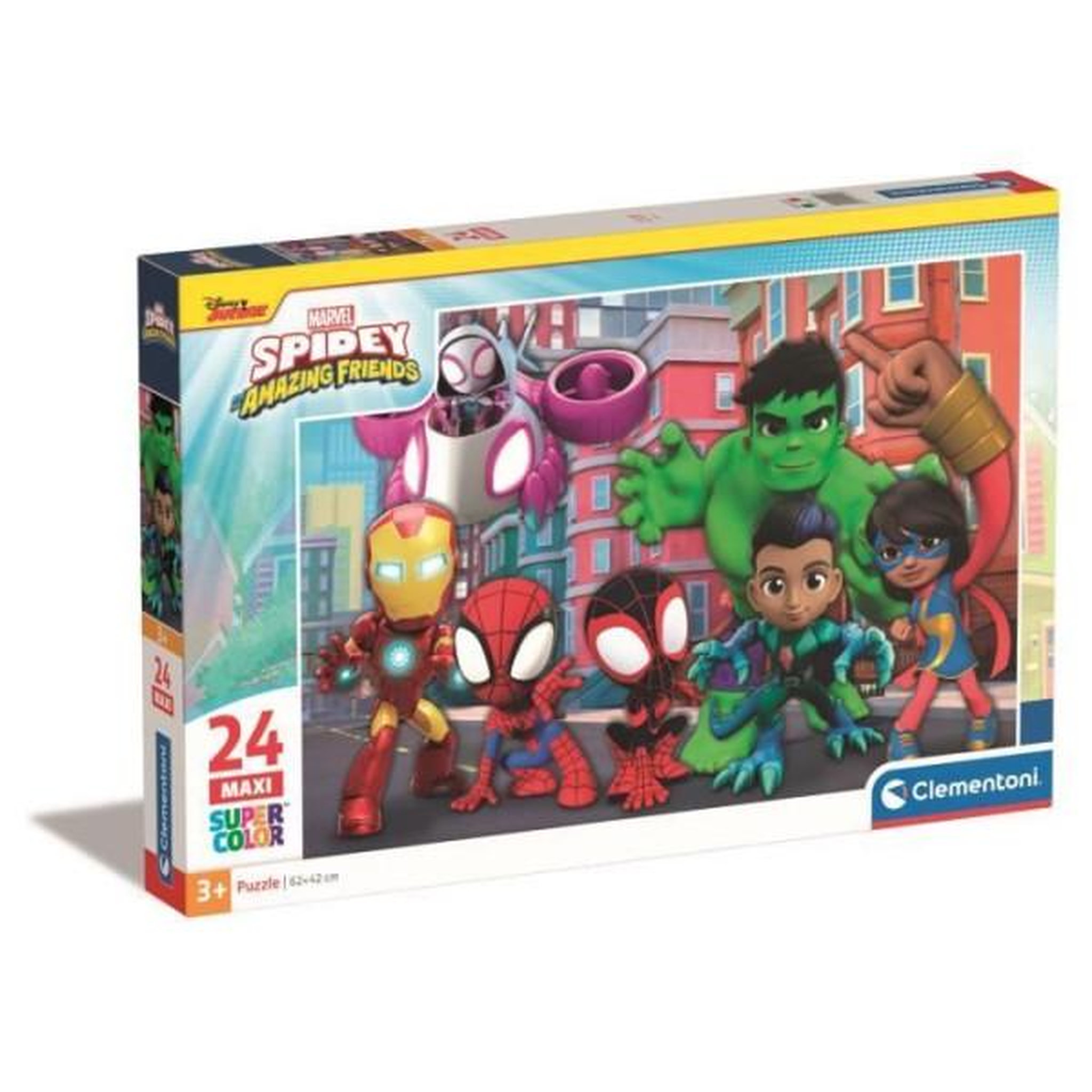 CLEMENTONI Clementoni - 24 pieces maxi - spidey et ses amis extraordinaires