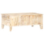 Voir la diapositive 4 : VIDAXL Table basse 100x55x40 cm Bois d'acacia brut