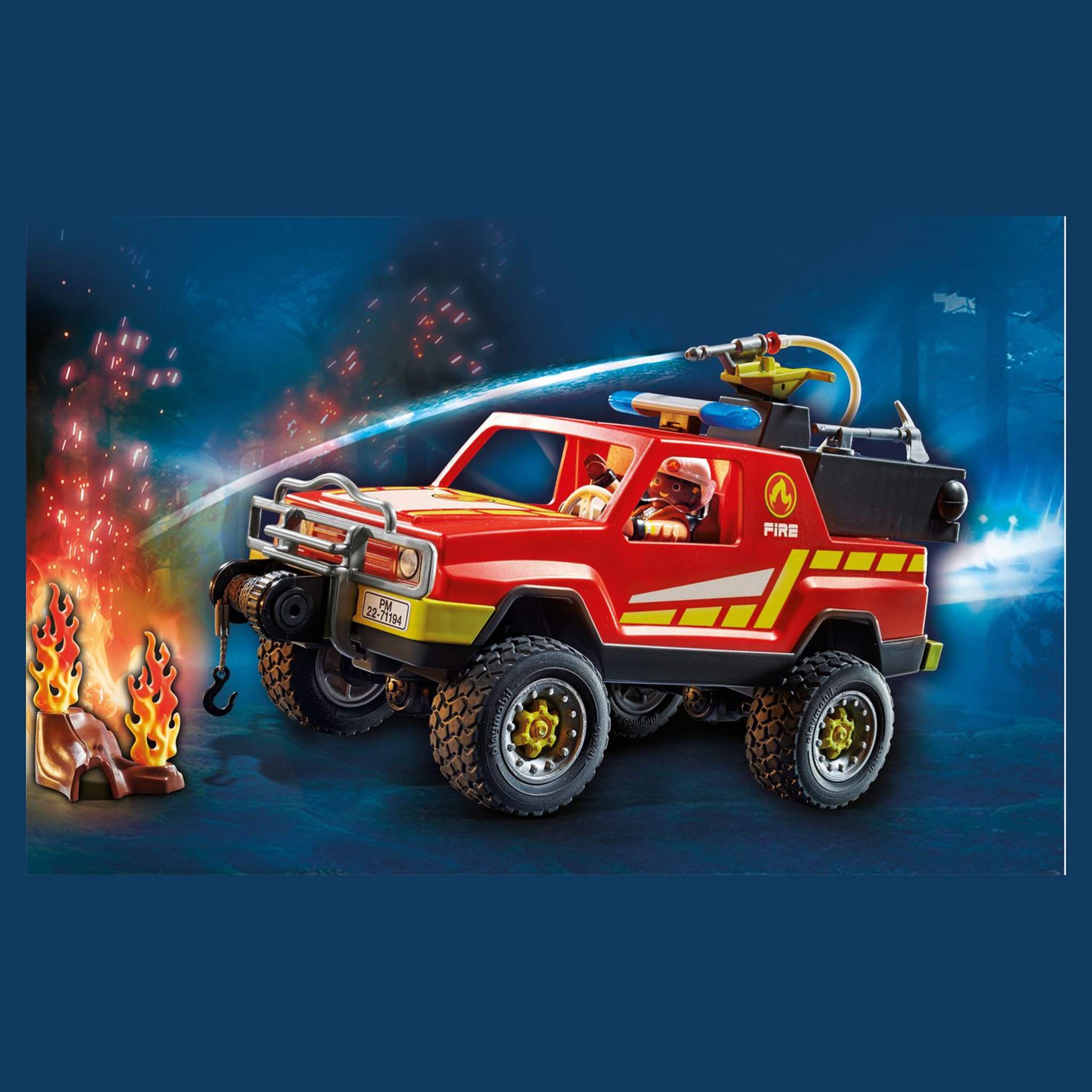 Voir la diapositive 5 : PLAYMOBIL 71194 - Pick Up et Pompier