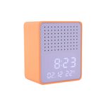 Karlsson Réveil haut-parleur Bluetooth FUNKY VIBES. Coloris disponibles : Jaune, Violet, Orange