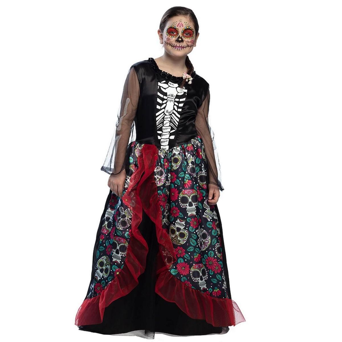 Boland Déguisement Niña Rosa - Fille - 10/12 ans (140 à 152 cm)