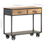 Voir la diapositive 6 : VIDAXL Table console 90x35x74 cm Bois de recuperation massif