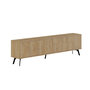 Voir la diapositive 1 : Habitat et Jardin Meuble TV en bois  Dune  - 180 x 29 x 50 cm - Beige