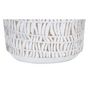Voir la diapositive 4 : Paris Prix Vase Ovale Abstrait  Nairobi  50cm Blanc