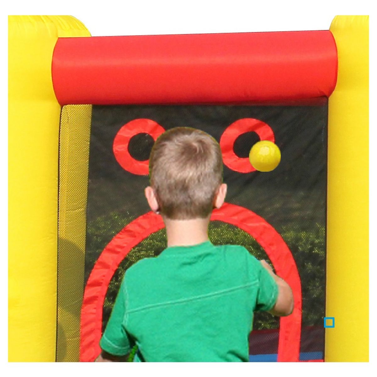 HAPPY HOP Aire de jeux gonflable Maison 7 en 1