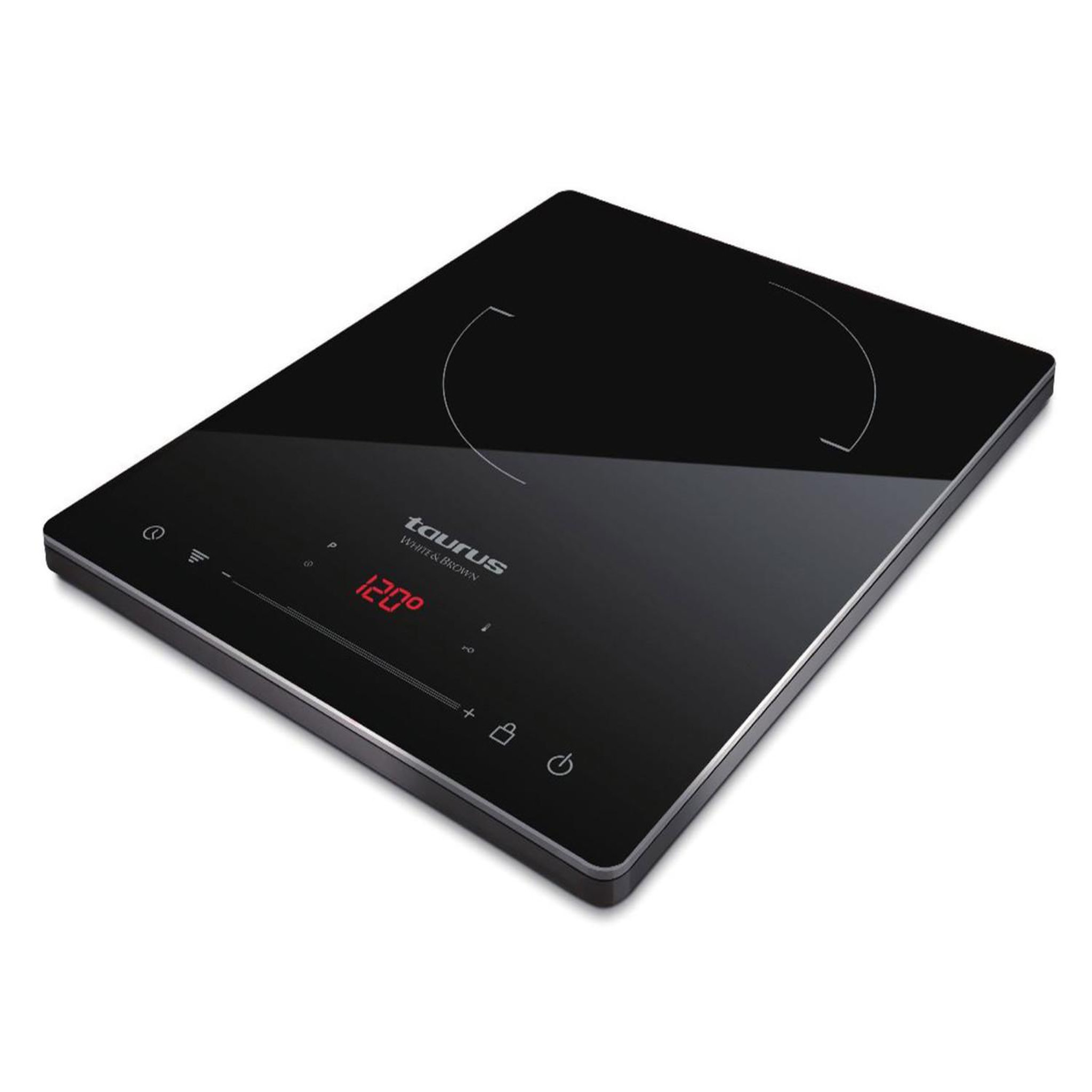 Voir la diapositive 3 : Taurus Table de cuisson à induction posable 2000w - DARKFIRE