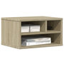 Voir la diapositive 4 : VIDAXL Support d imprimante chêne sonoma 40x32x22,5 cm bois ingénierie