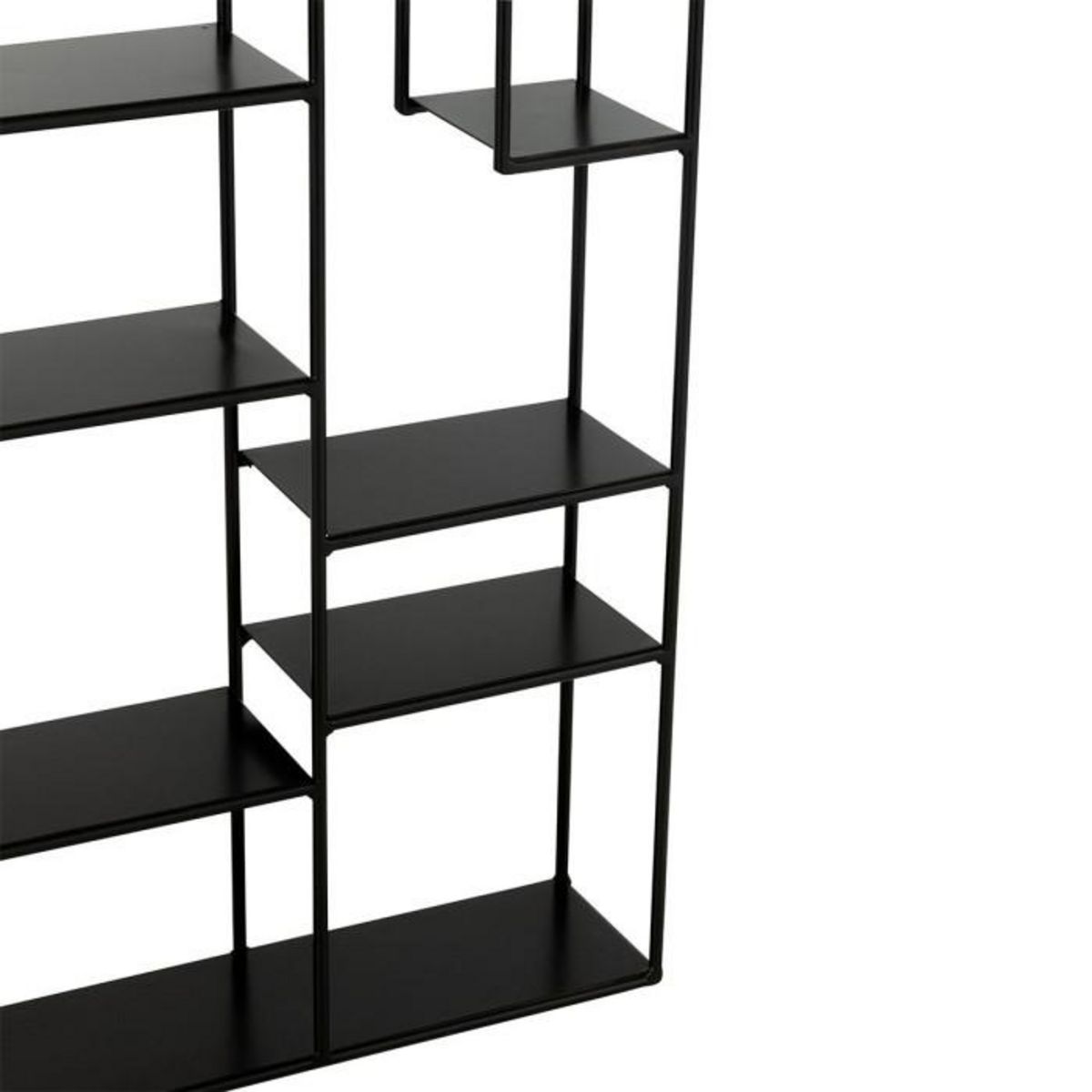 Paris Prix Etagère Design en Métal  Maranta  80cm Noir
