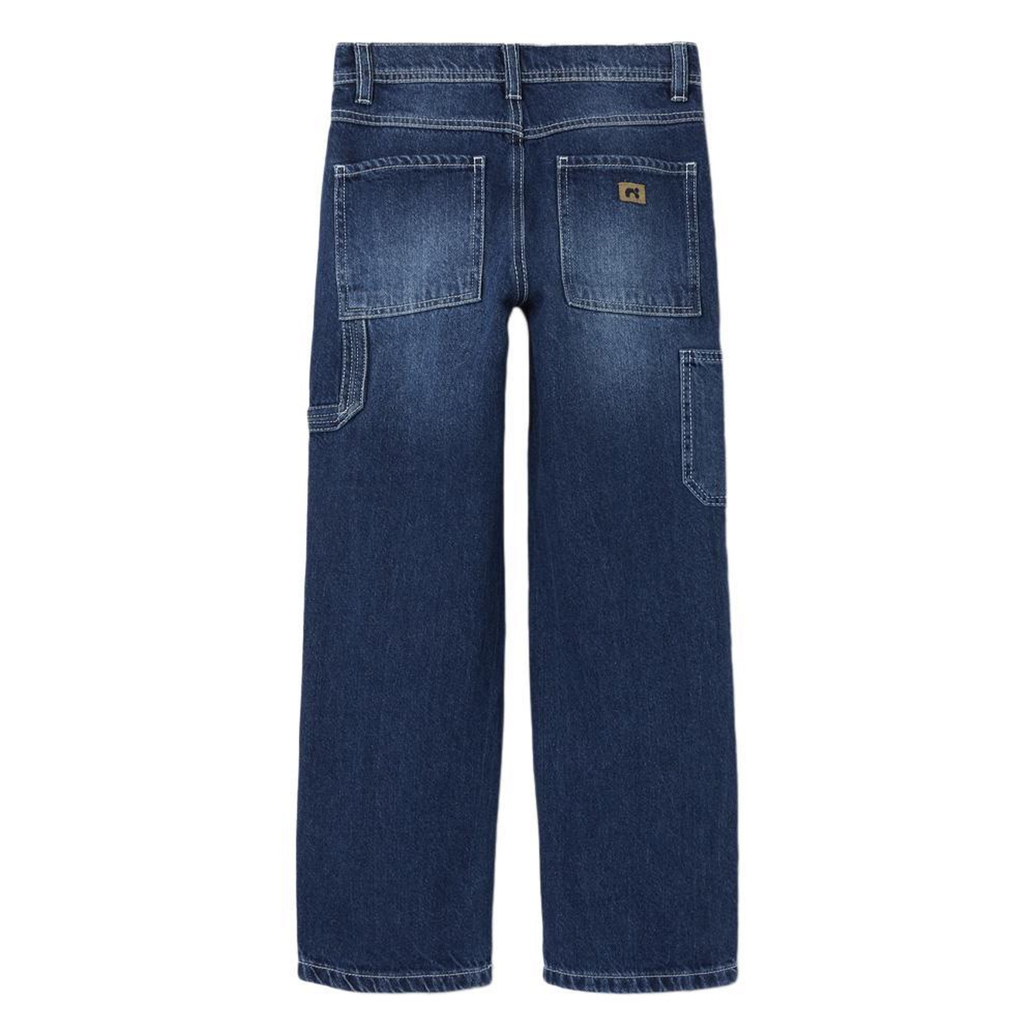 Voir la diapositive 2 : NAME IT Jean Regular Bleu Foncé Fille Name it Straight 5950