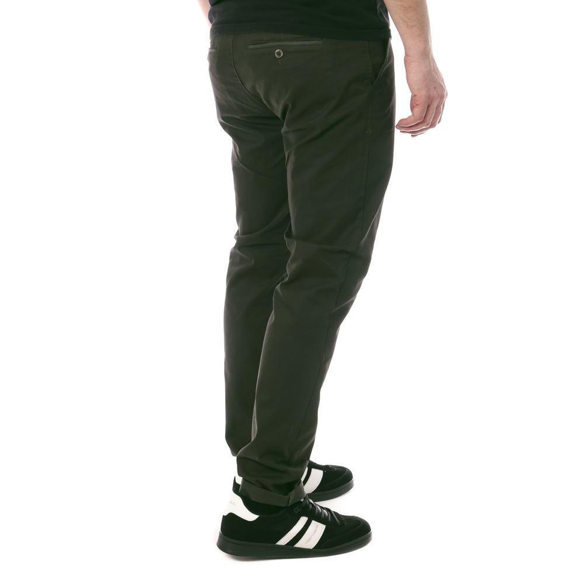Voir la diapositive 2 : PANAME BROTHERS Pantalon Chino Gris Homme Paname Brothers Costa1