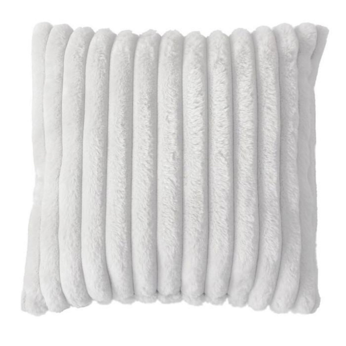 Paris Prix Coussin Imitation Fourrure  Matisse  40x40cm Blanc