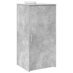 VIDAXL Armoire de rangement gris beton 50x45x103,5cm bois d'ingenierie