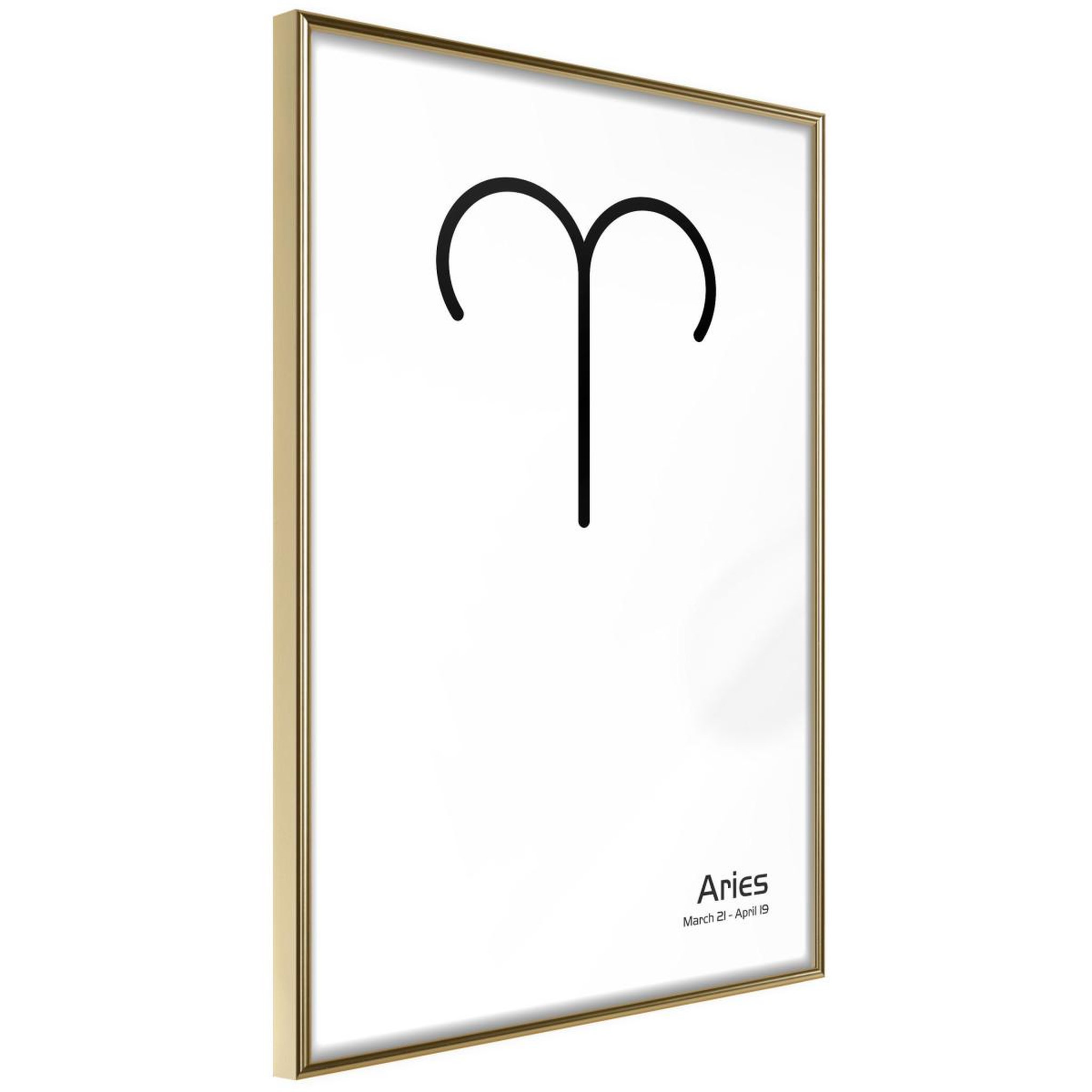 Paris Prix Affiche Murale Encadrée  Zodiac Aries II