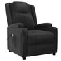 Voir la diapositive 3 : VIDAXL Fauteuil Noir Similicuir