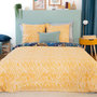 Voir la diapositive 4 : Home collection Parure housse de couette 100% coton 57fils Aglae