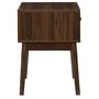 Voir la diapositive 5 : The Home Deco Factory Table de chevet 1 tiroir effet noyer TIFFANY - Marron