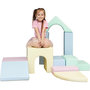 Voir la diapositive 3 : IGLU Ensemble grands blocs pastel clair
