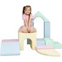 Voir la diapositive 3 : IGLU Ensemble grands blocs pastel clair