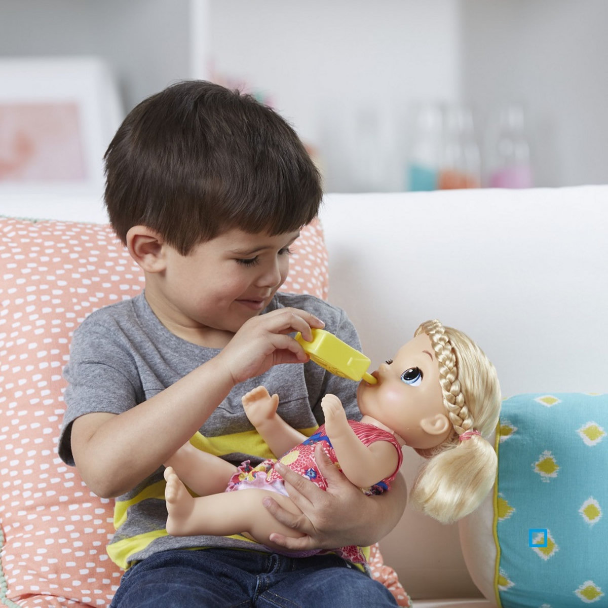 HASBRO Poupée Baby Alive est Malade (Blonde)