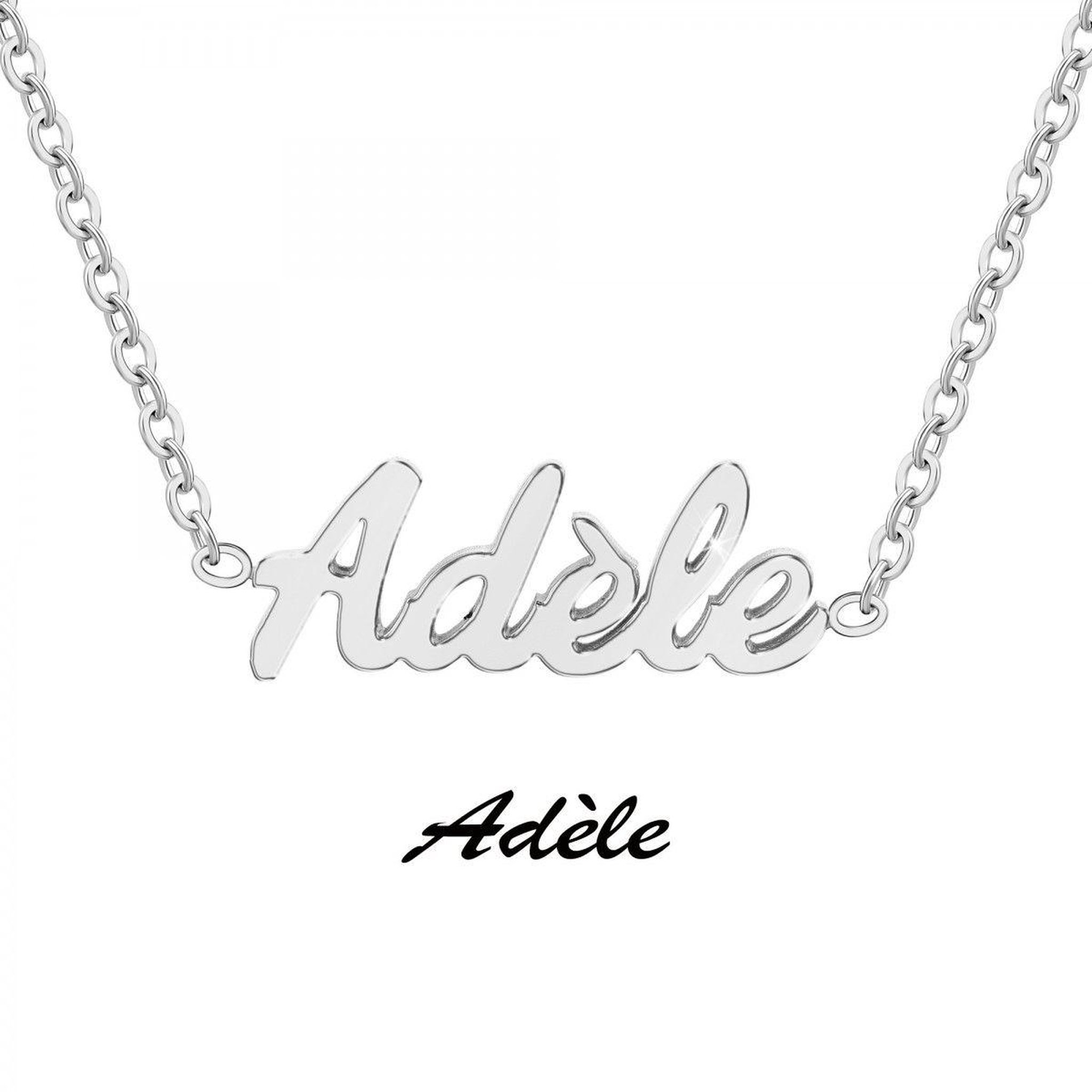 Voir la diapositive 3 : SC CRYSTAL Adèle - Collier prénom