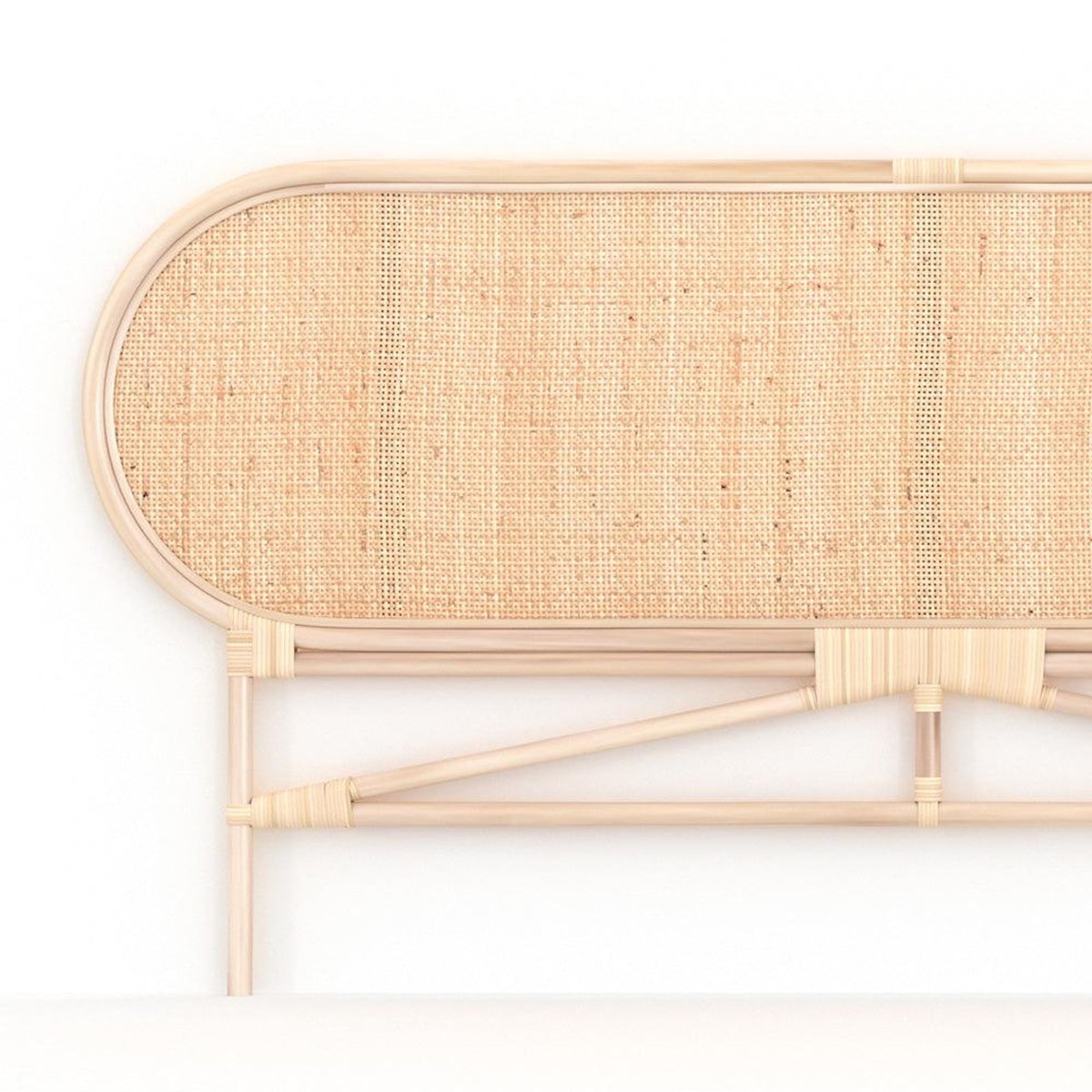 Rendez vous déco Tête de lit en rotin naturel 140 cm - Navahino