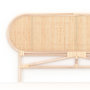 Voir la diapositive 3 : Rendez vous déco Tête de lit en rotin naturel 140 cm - Navahino