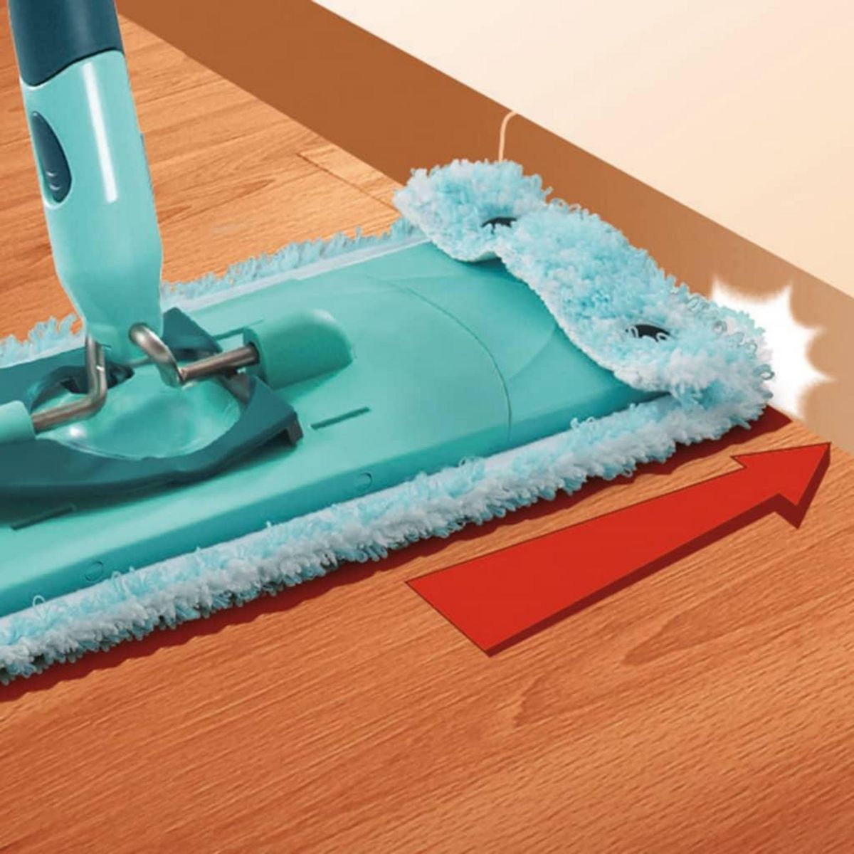 Leifheit Leifheit Tete de balai Clean Twist Extra Soft XL Bleu 52016