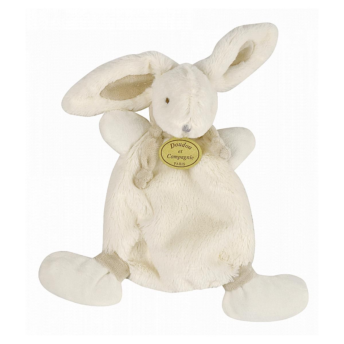 DOUDOU ET COMPAGNIE Lapin bonbon - doudou taupe