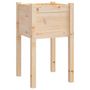 Voir la diapositive 2 : VIDAXL Jardiniere d'exterieur 50x50x70 cm bois de pin massif