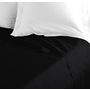 Voir la diapositive 2 : Home collection Drap plat 100% coton