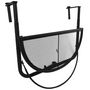 Voir la diapositive 4 : OUTSUNNY Table suspendue pour balcon dim. 60L x 45l cm hauteur réglable 3 niveaux métal époxy noir
