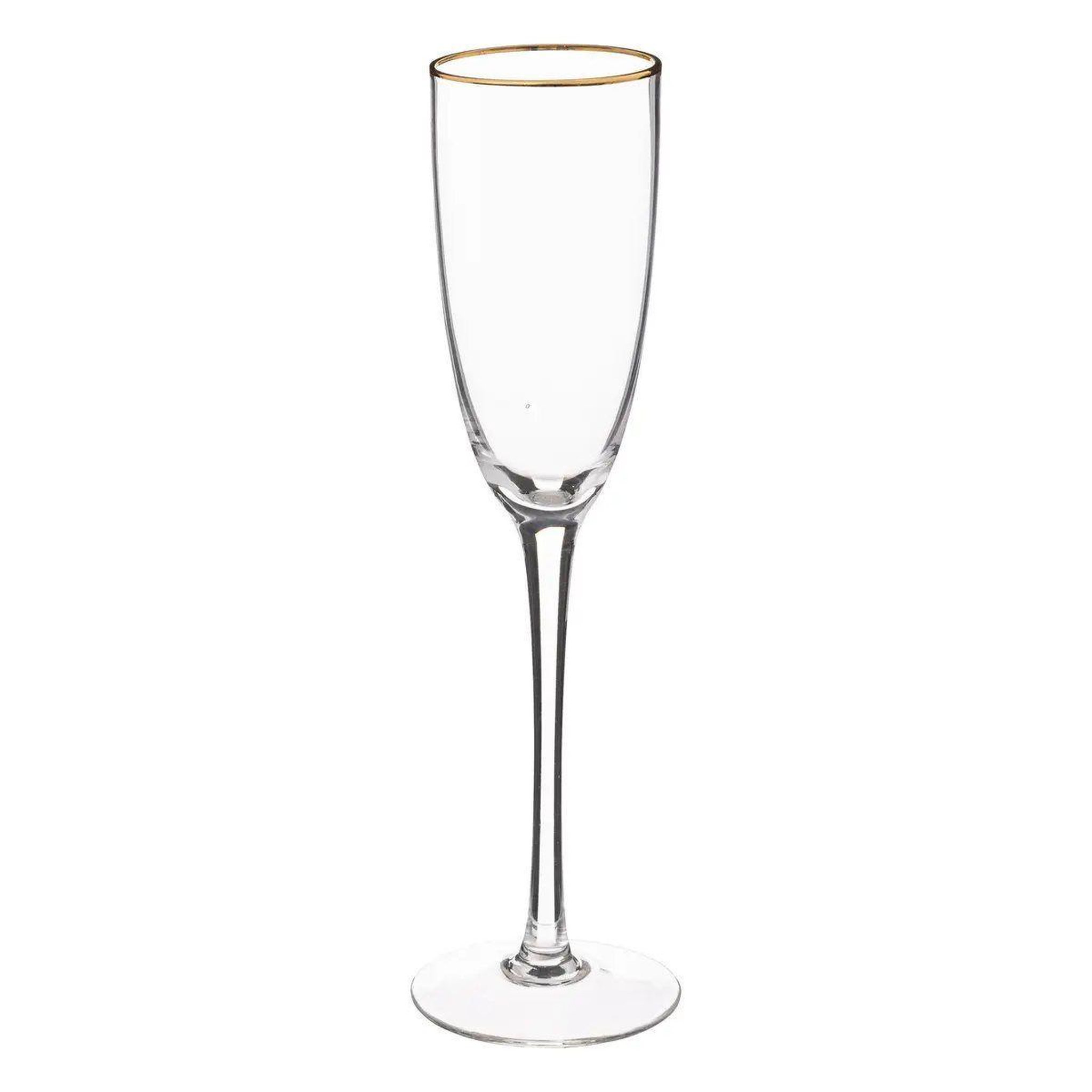 Voir la diapositive 2 : SECRET DE GOURMET Lot de 6 Flûtes à Champagne  Ava  25cl Transparent