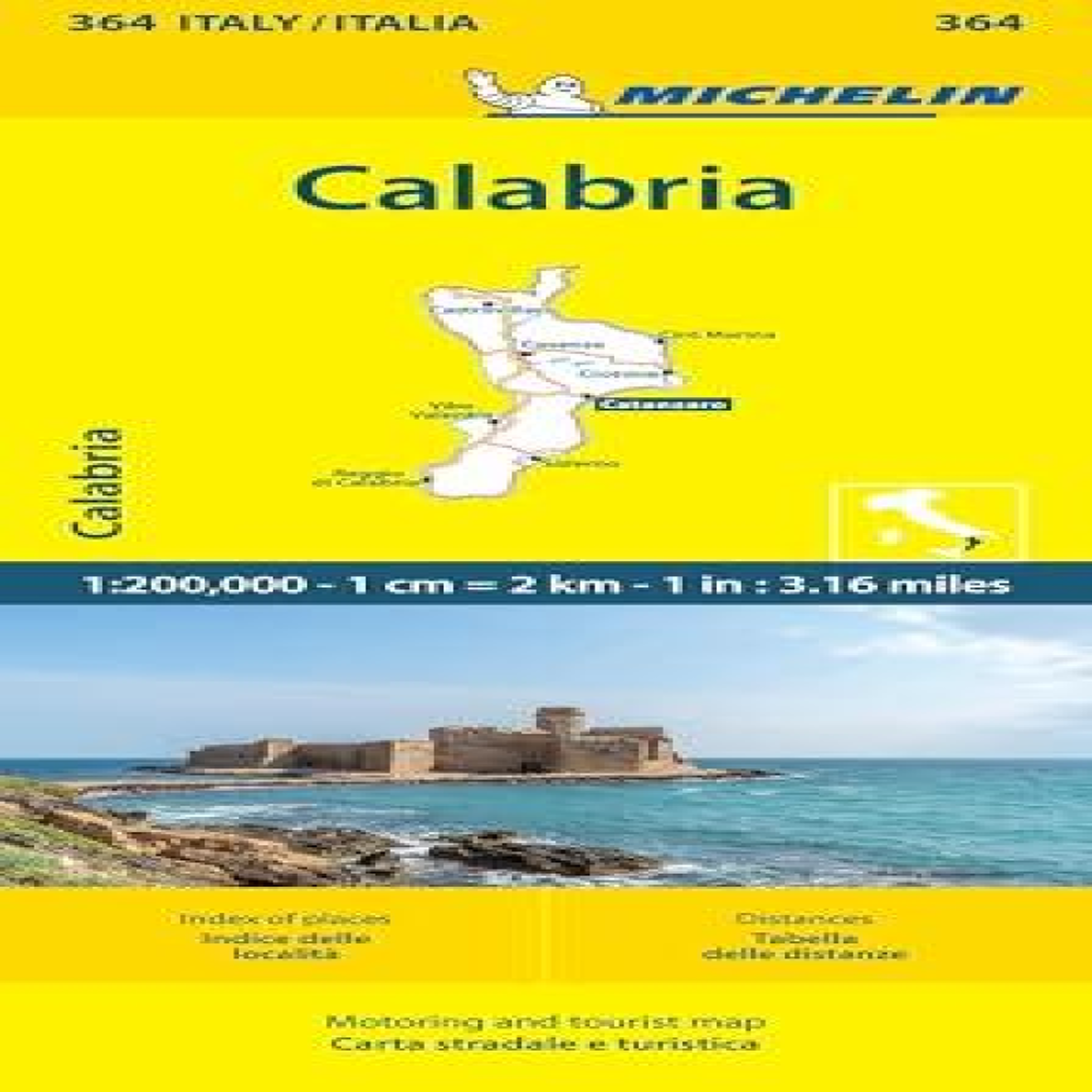 LIVRES Calabria - Michelin Local Map 364