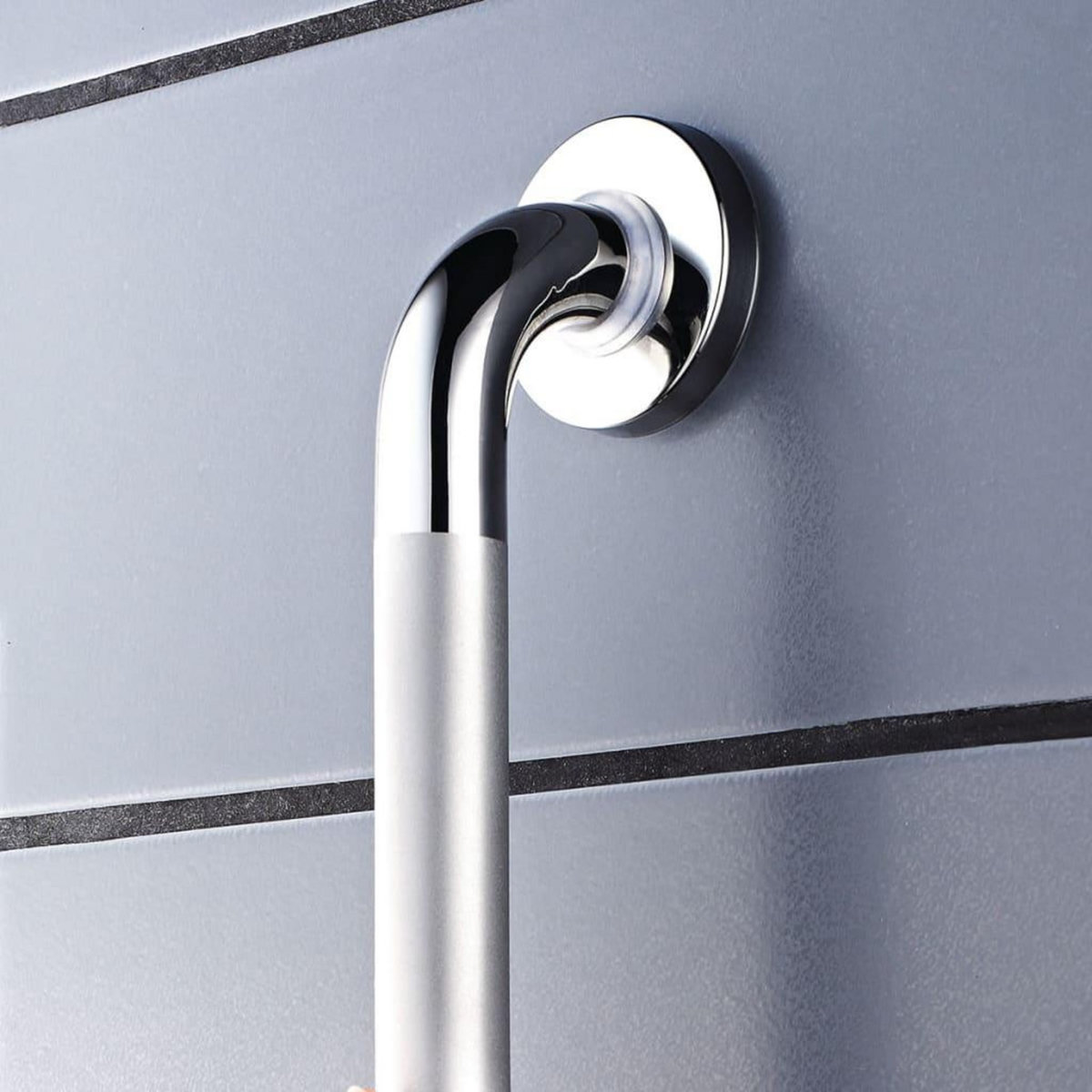 RIDDER RIDDER Barre d'appui de securite 45 cm Inox chrome A0014511