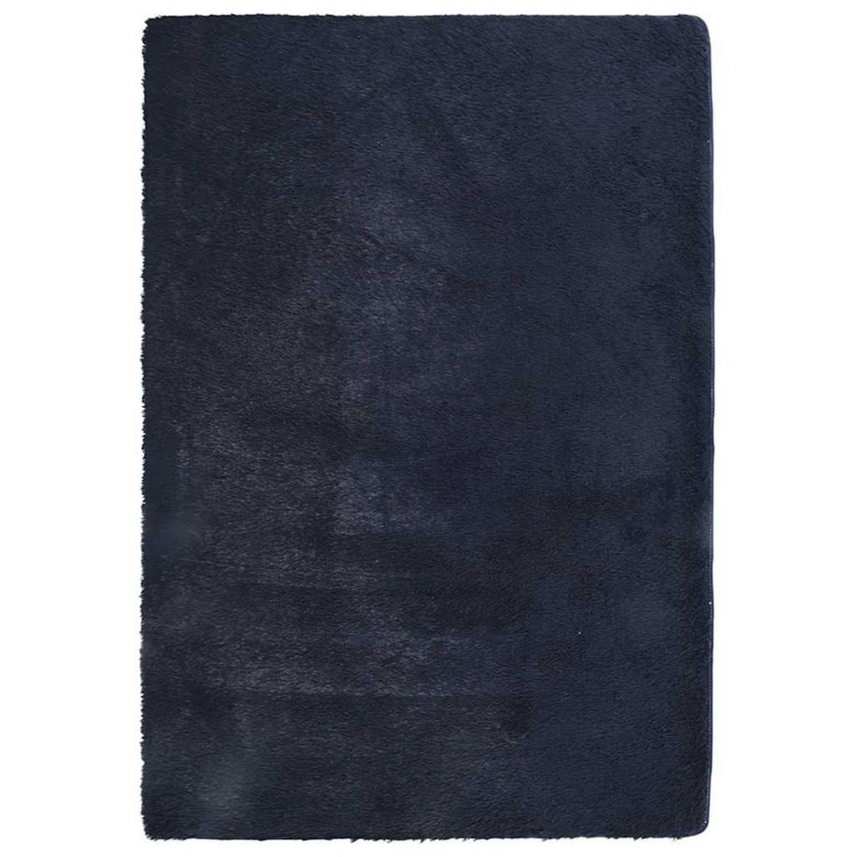 VIDAXL Tapis shaggy a poils longs NAVARRA bleu marine 200x290 cm