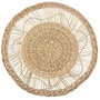 Voir la diapositive 2 : ATMOSPHERA Décoration Murale Ronde  Seagrass  38cm Naturel