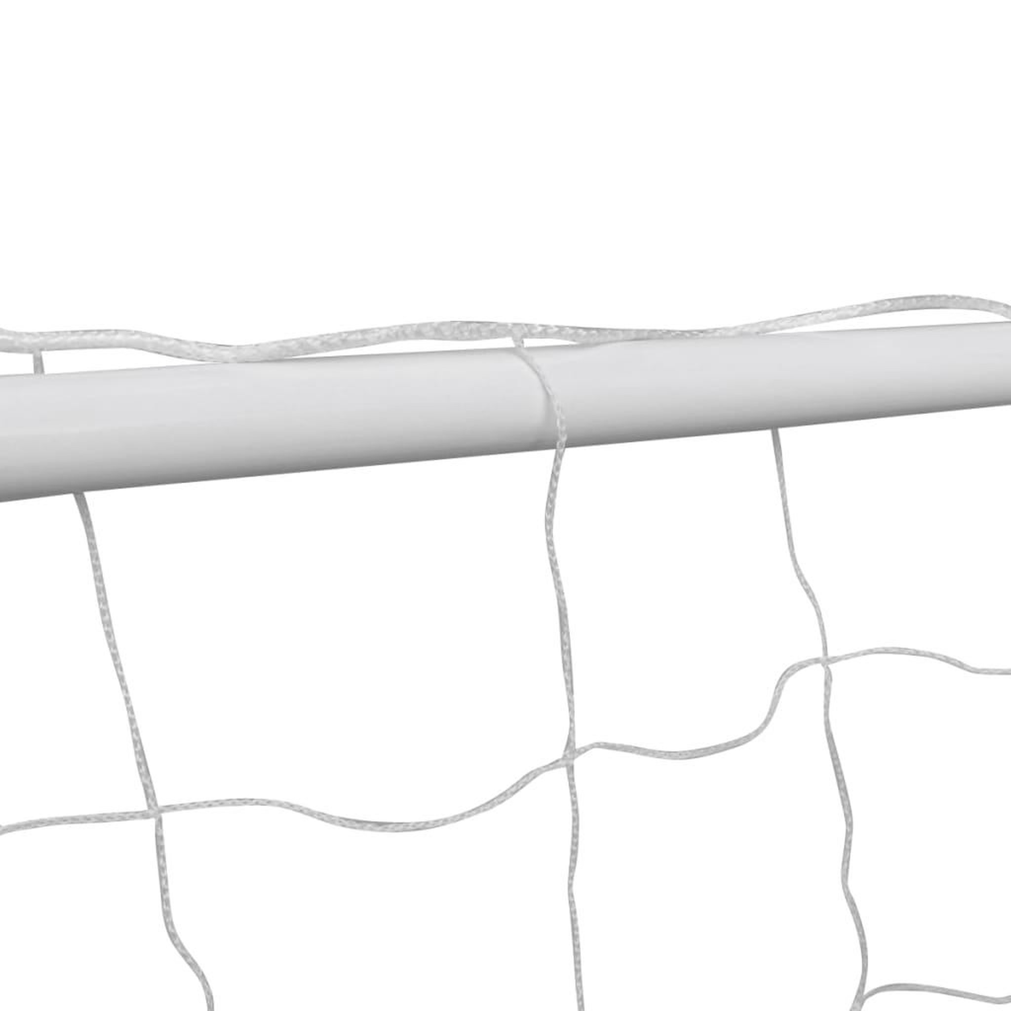 Voir la diapositive 4 : VIDAXL Filets de but de football acier 2 pcs 240x90x150 cm