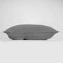 Voir la diapositive 2 : Paris Prix Housse de Coussin  Romane  60x60cm Anthracite