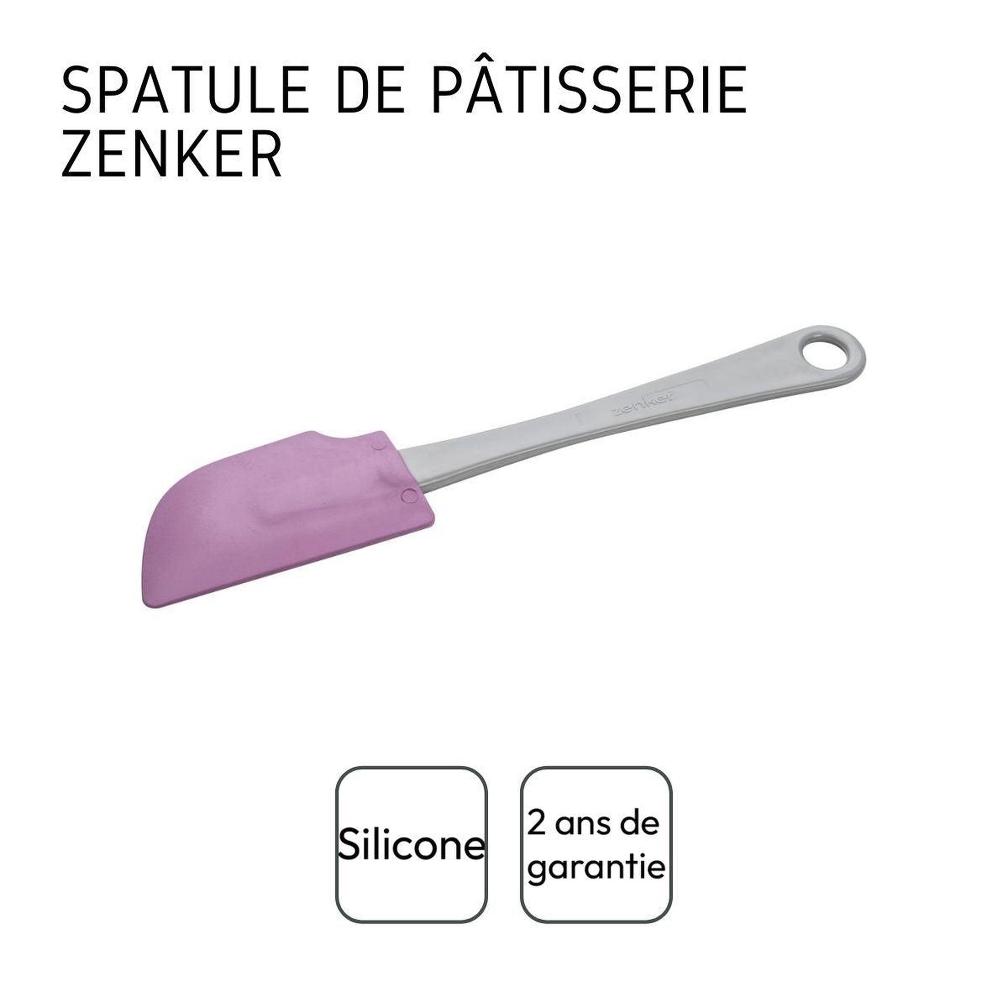 Voir la diapositive 4 : ZENKER Spatule de cuisine et de pâtisserie 25 cm zenker sweet sensation