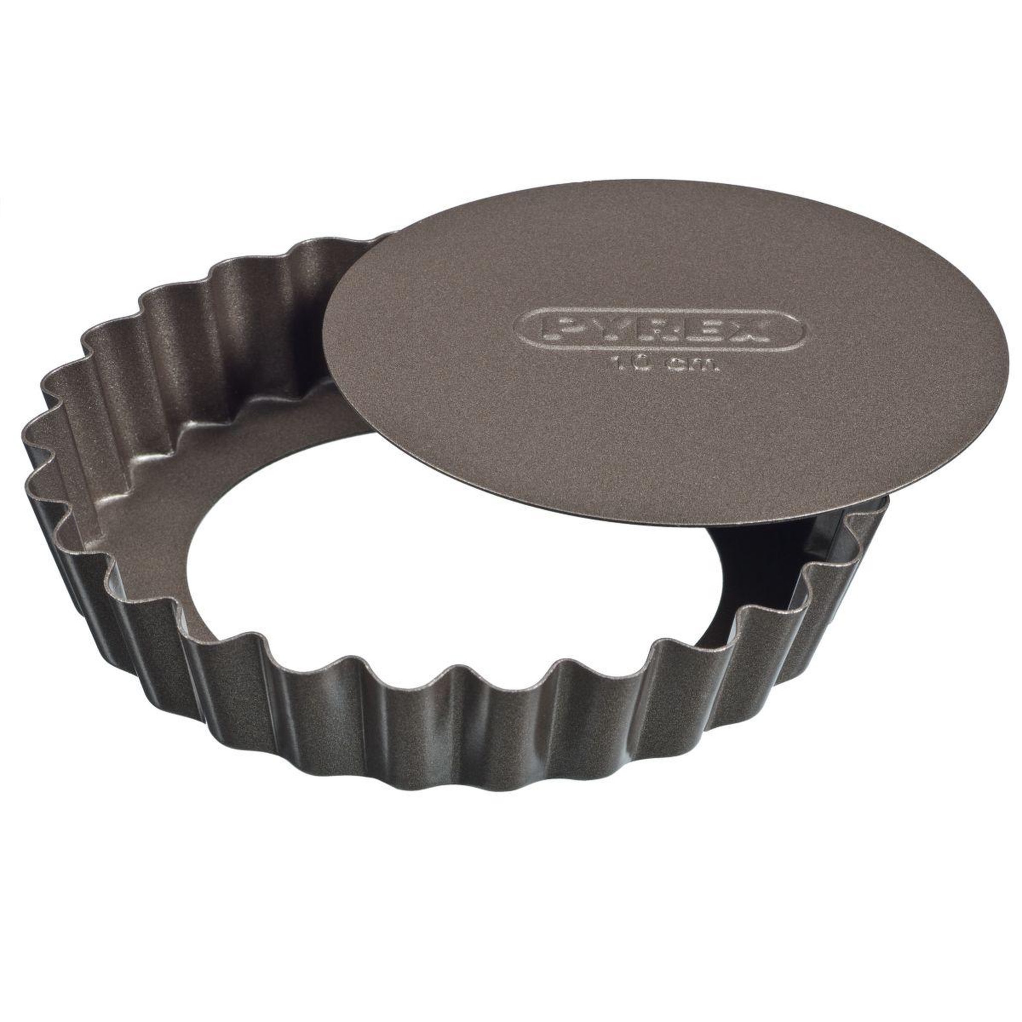 Voir la diapositive 2 : PYREX Moule à tartelette lot 4 tartelettes asimetria