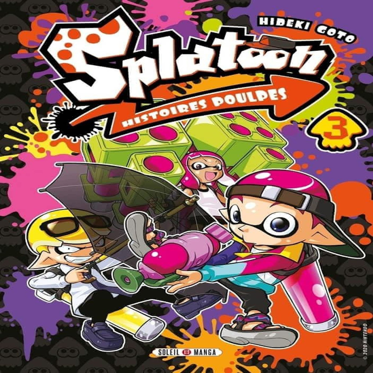 SPLATOON, HISTOIRES POULPES TOME 3 , Goto Hideki