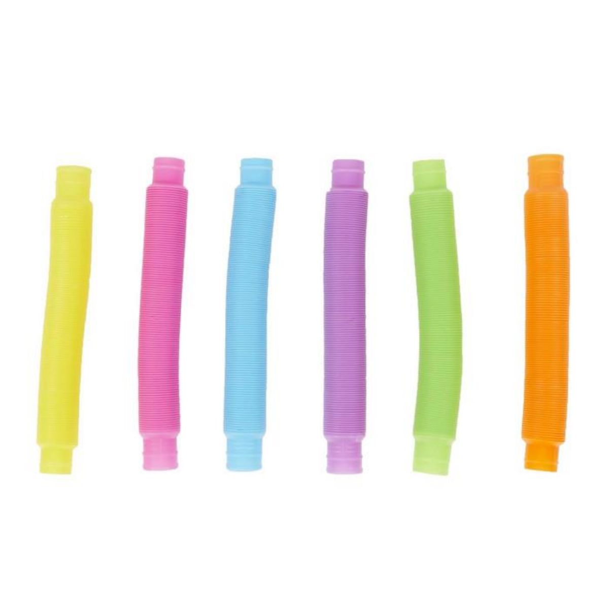 Paris Prix Lot de 6 Tubes Extensibles  Sensoriel  20cm Multicolore