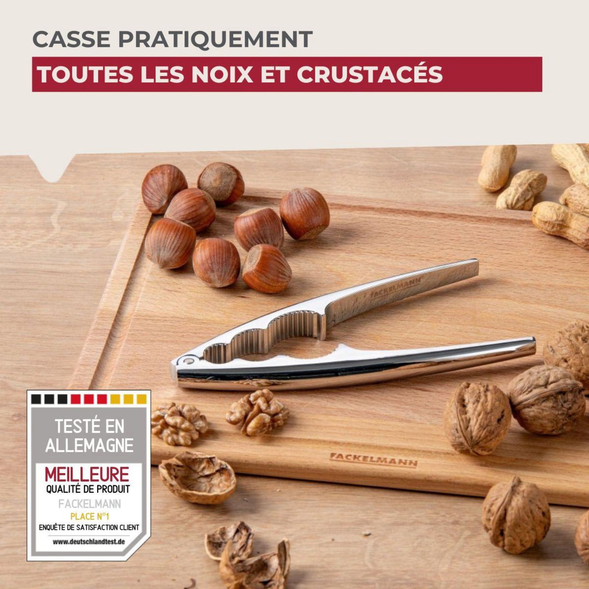 Fackelmann Casse noix et crustacés Fackelmann Basic